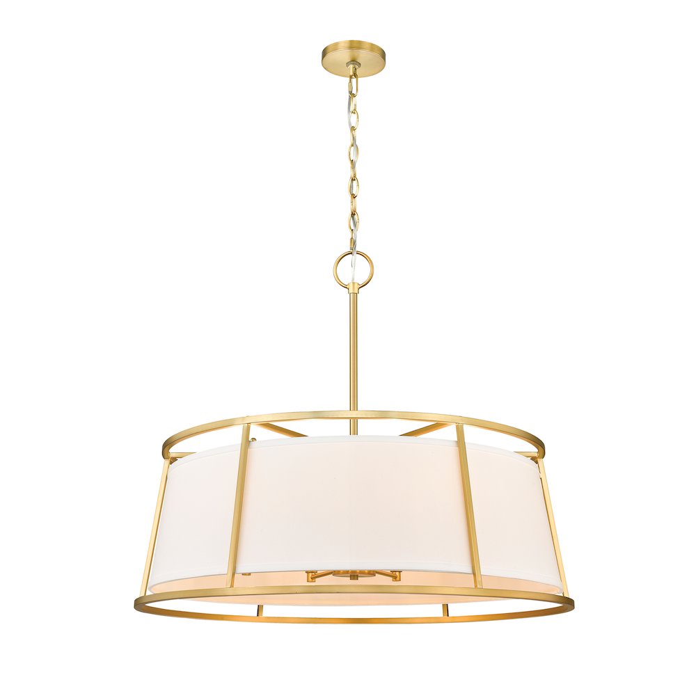 Z-Lite 8 Light Chandelier. Picture 1