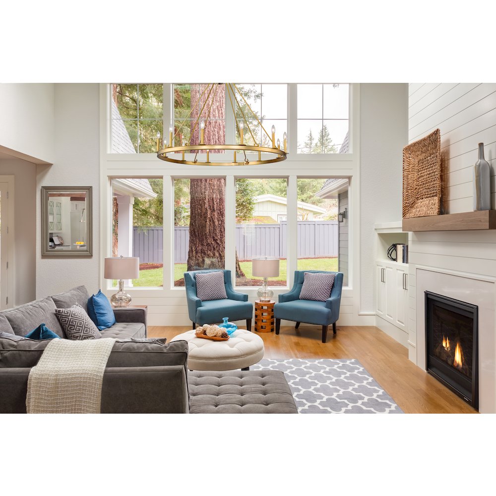 Z-Lite 12 Light Chandelier. Picture 6