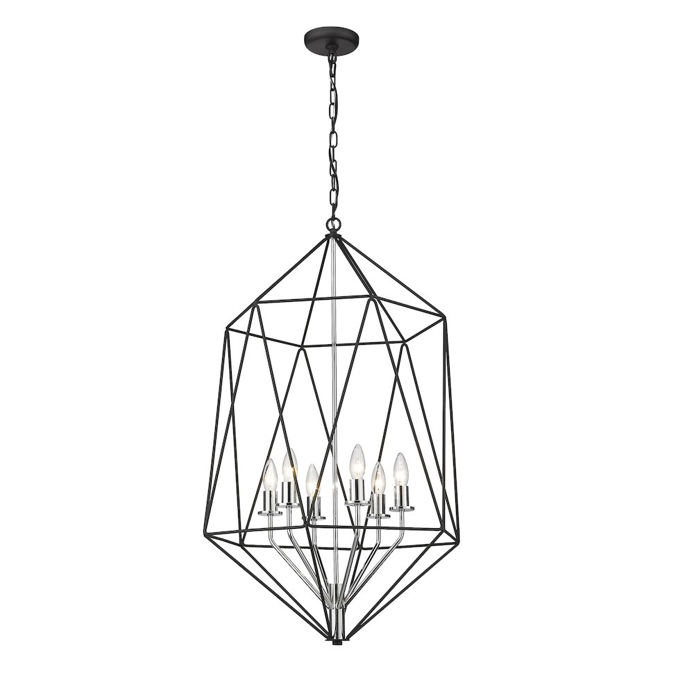 Z-Lite 6 Light Chandelier. Picture 3