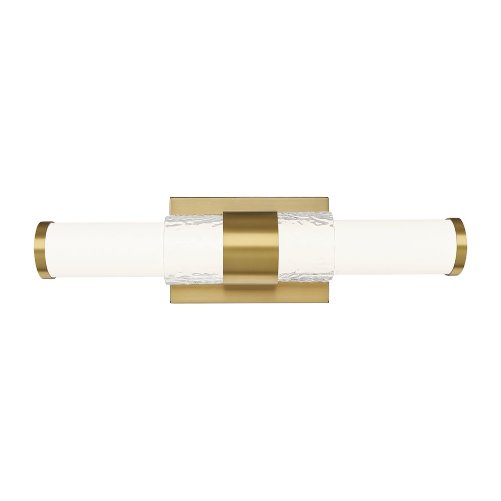 Z-Lite Egon 1 Light Vanity in Modern Gold color, Steel frame. Picture 3