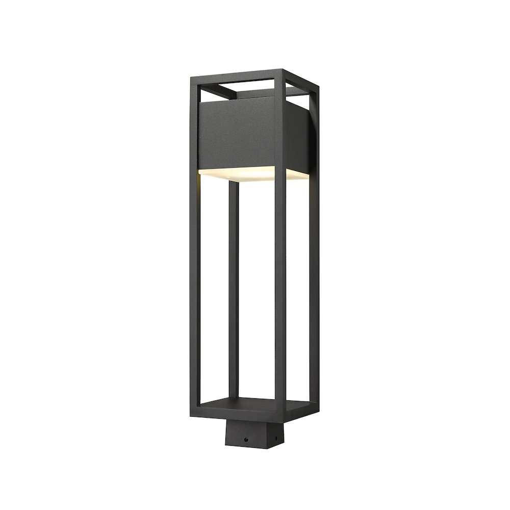 Z-Lite 1 Light Outdoor Post Mount Fixture. Picture 1