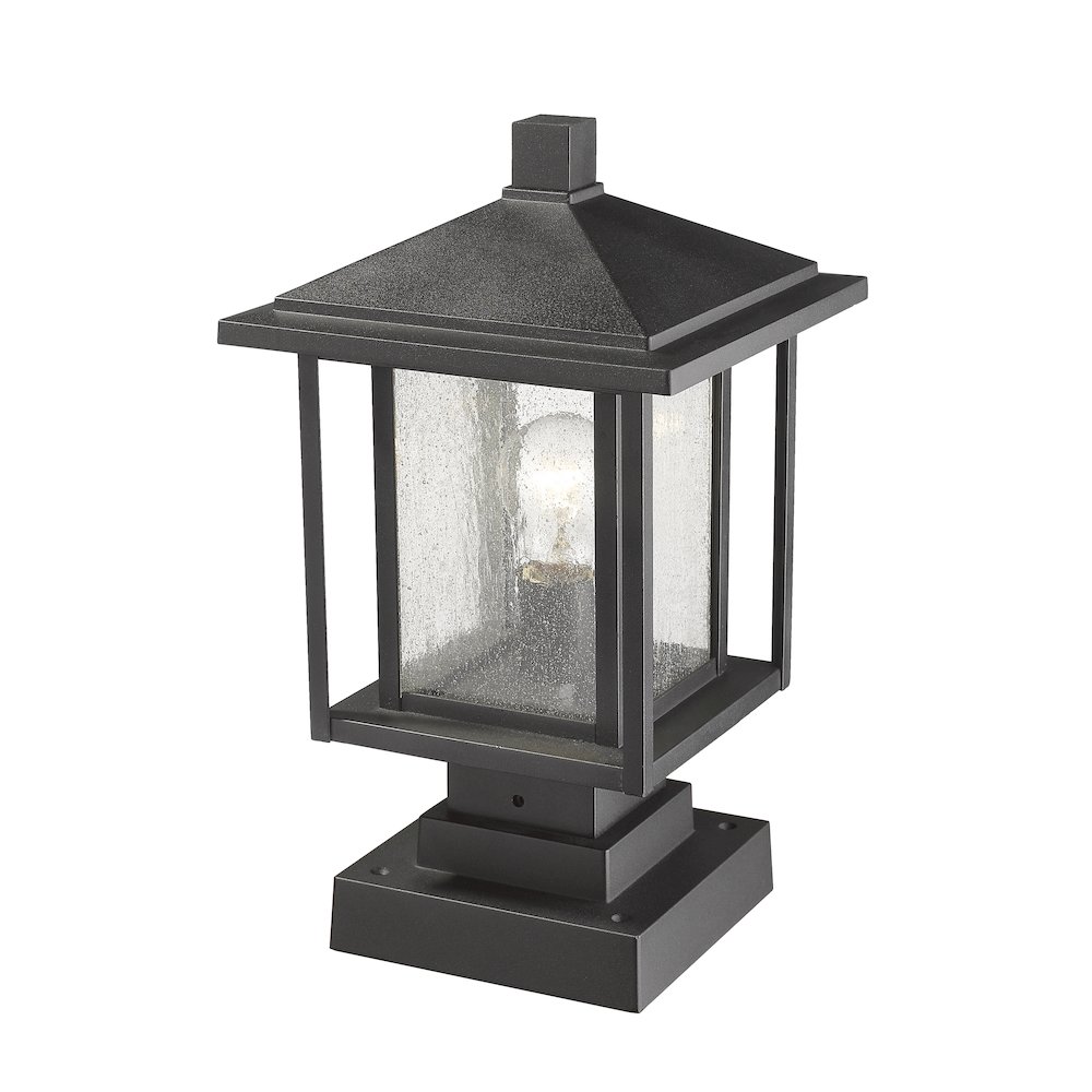 Z-Lite 1 Light Outdoor Pier Mounted Fixture. Picture 4