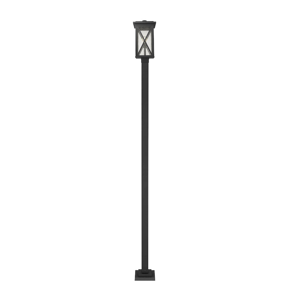 Z-Lite 1 Light Outdoor Post Mounted Fixture. Picture 2