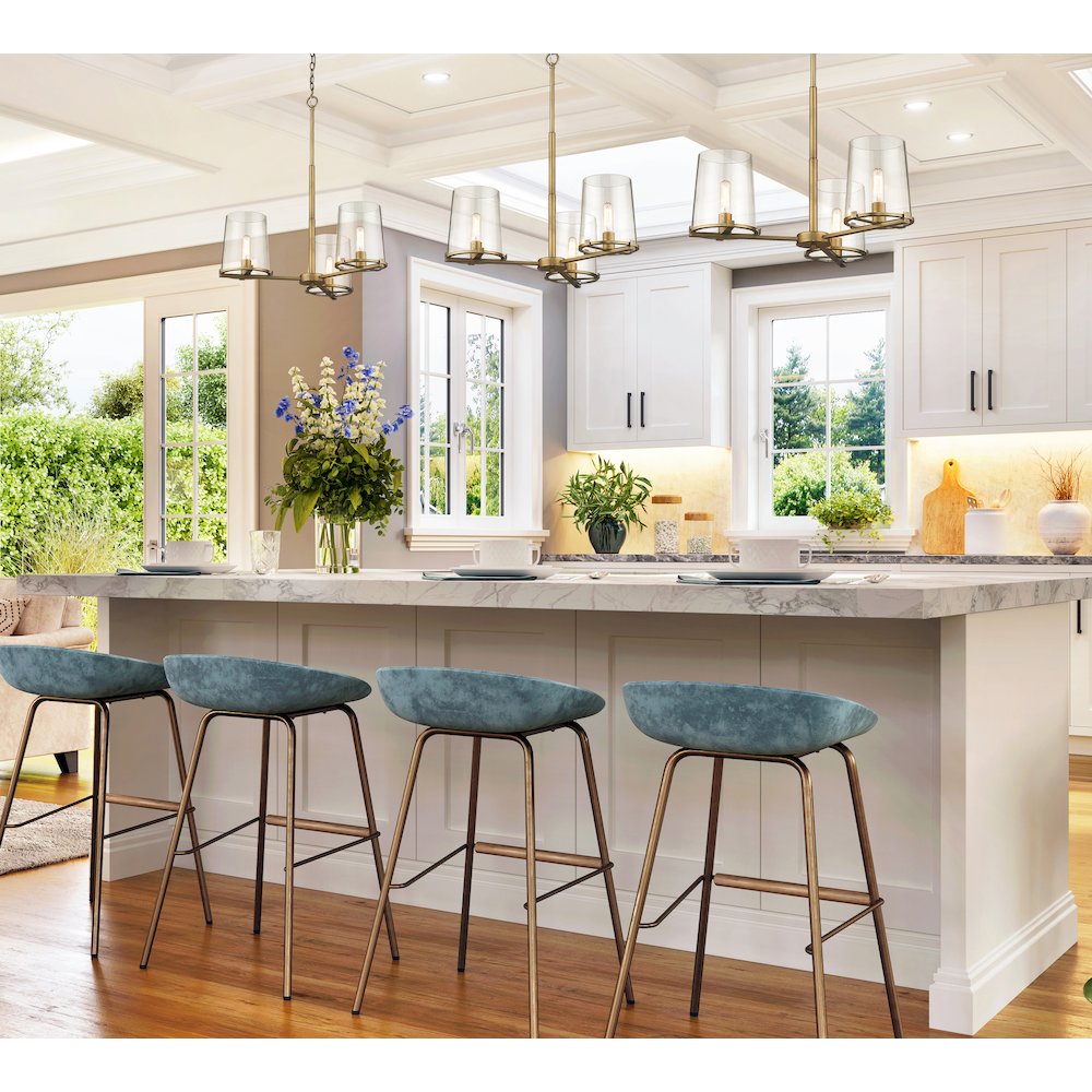 Z-Lite 3 Light Chandelier. Picture 6