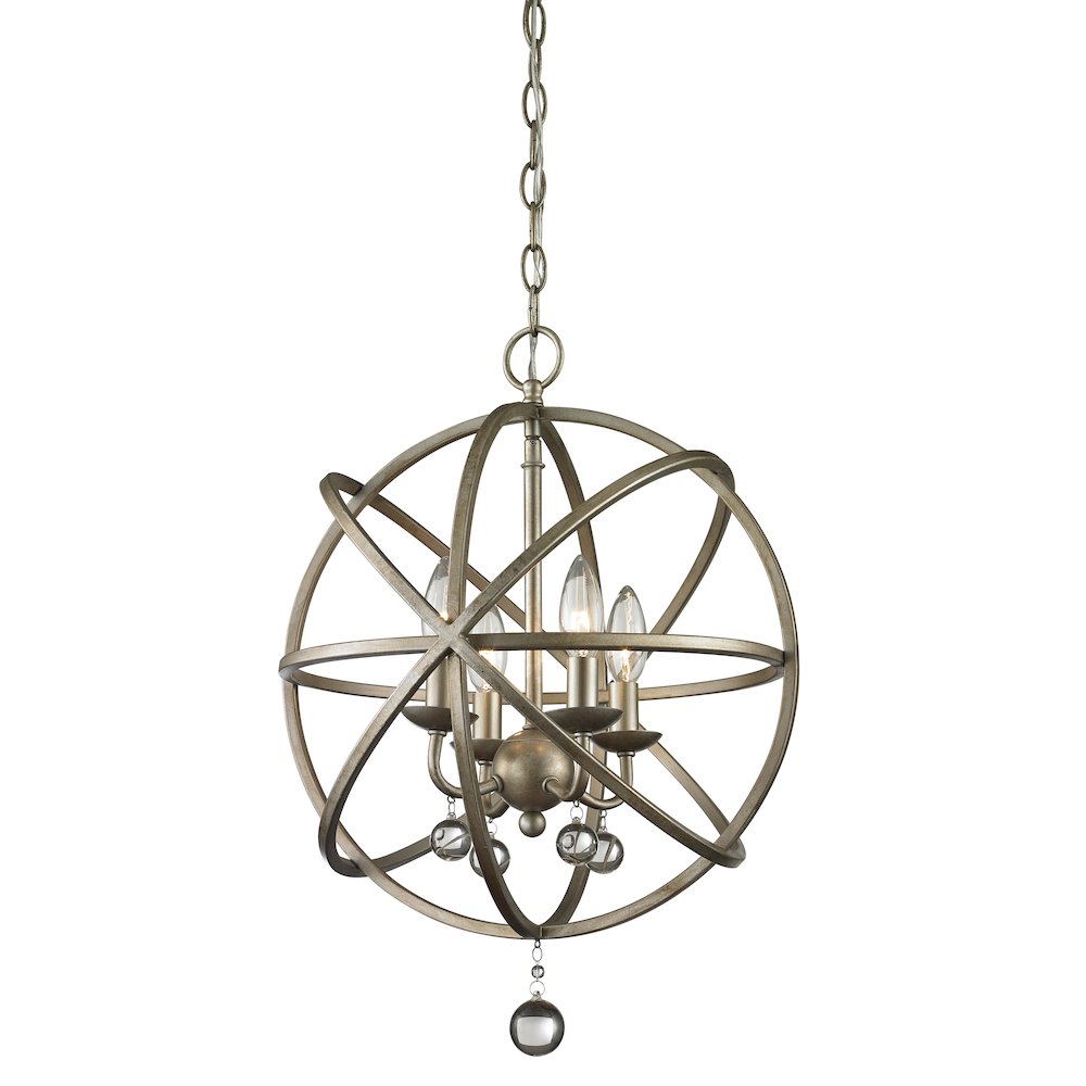 Z-Lite 4 Light Chandelier. Picture 1