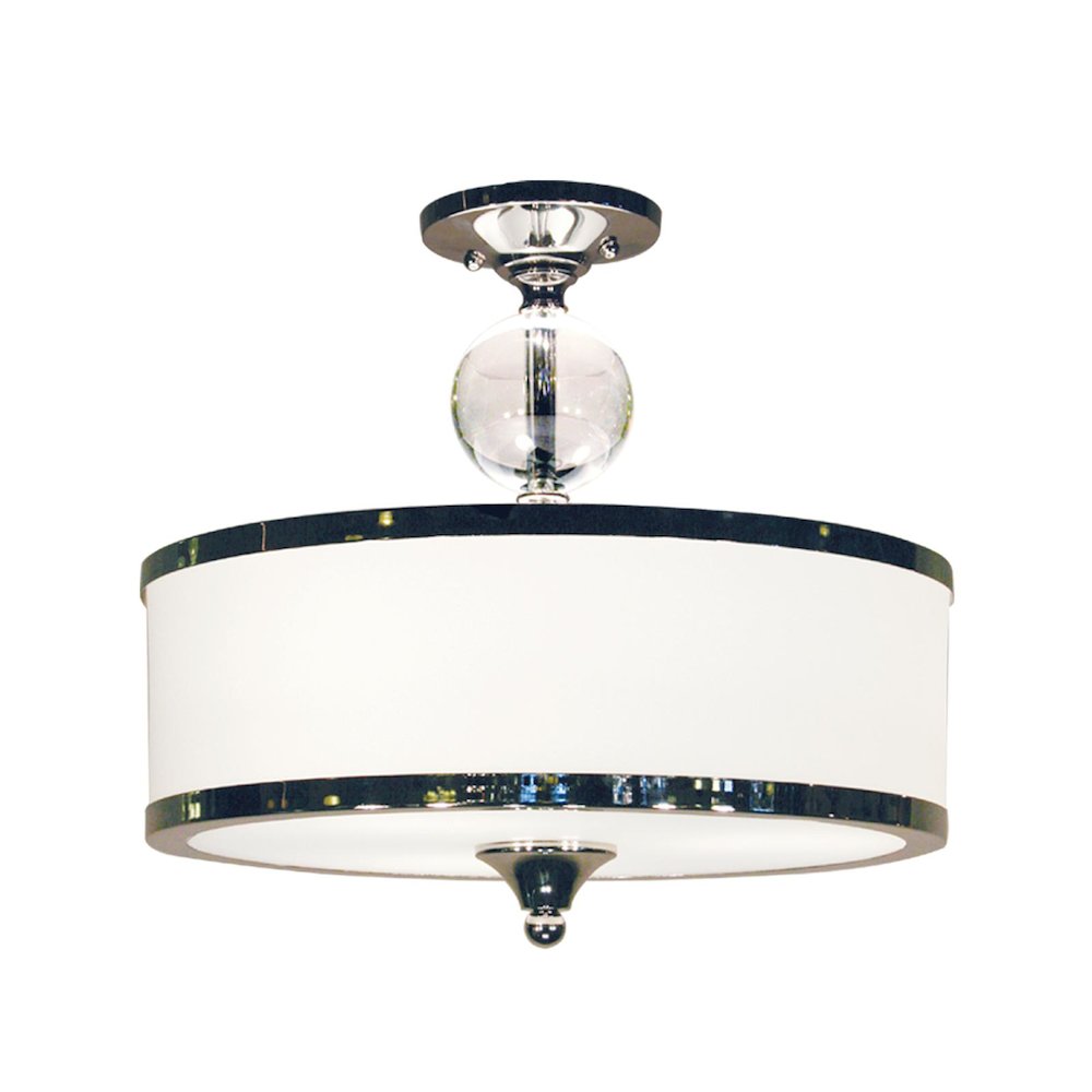 Z-Lite 3 Light Semi Flush Mount. Picture 1