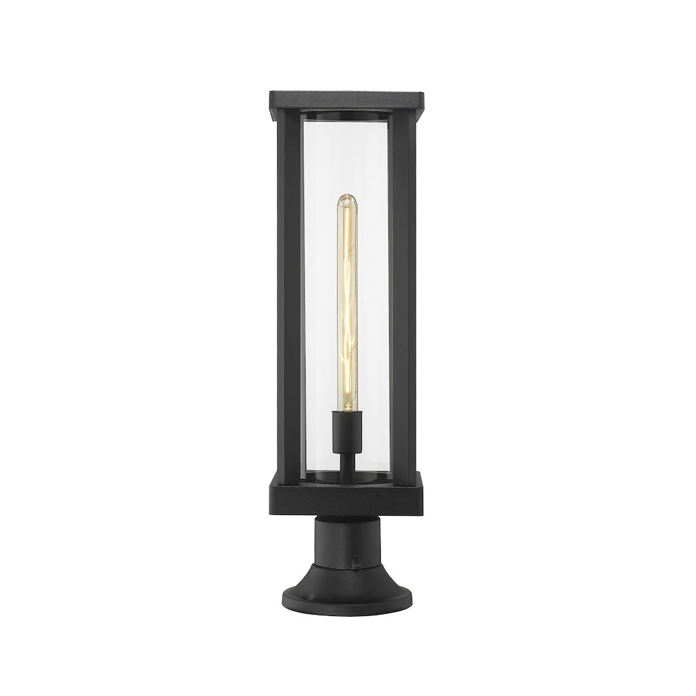 Z-Lite 1 Light Outdoor Pier Mounted Fixture. Picture 2