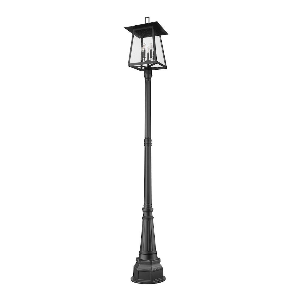 Z-Lite 5 Light Outdoor Post Mounted Fixture. Picture 5