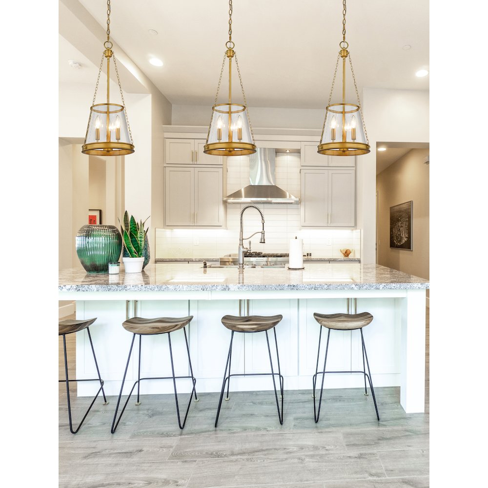 Z-Lite 3 Light Pendant. Picture 6