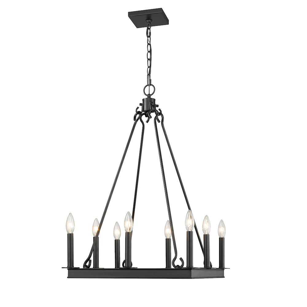 Z-Lite 8 Light Chandelier. Picture 3