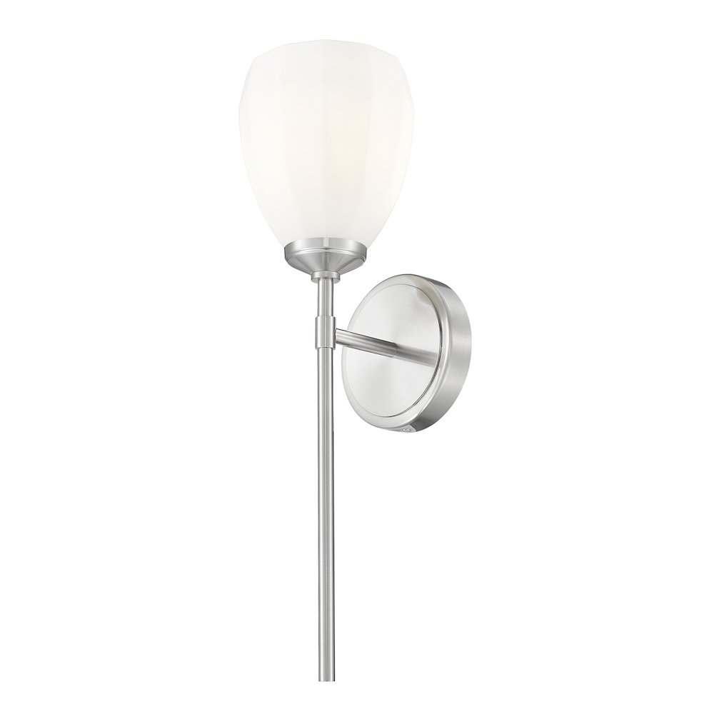 Z-Lite Oren 1 Light Wall Sconce in Brushed Nickel color, Steel frame. Picture 3