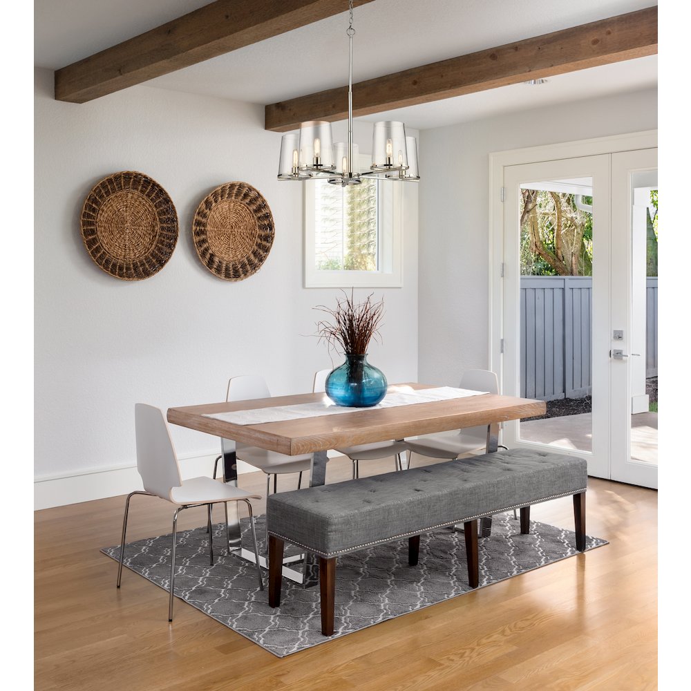 Z-Lite 5 Light Chandelier. Picture 7