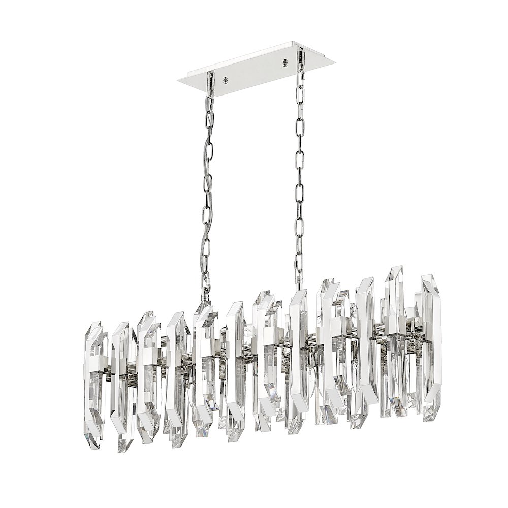Z-Lite 11 Light Linear Chandelier. Picture 5