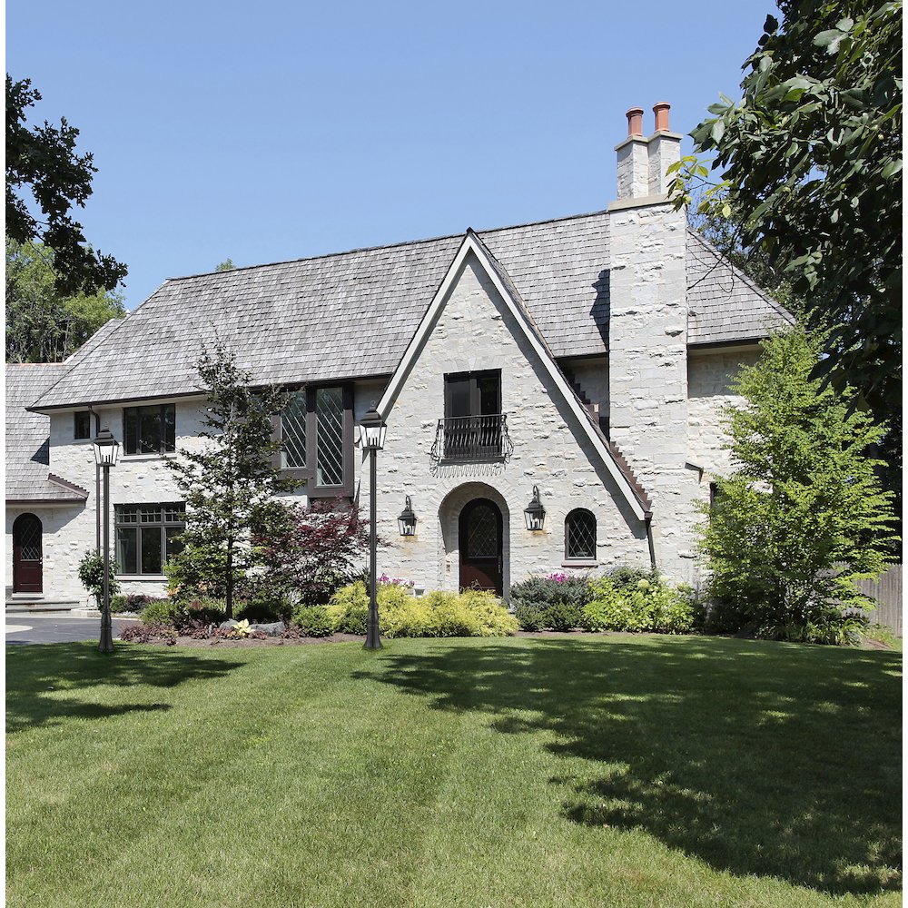 Z-Lite 3 Light Outdoor Post Mounted Fixture, Sand Black. Picture 5