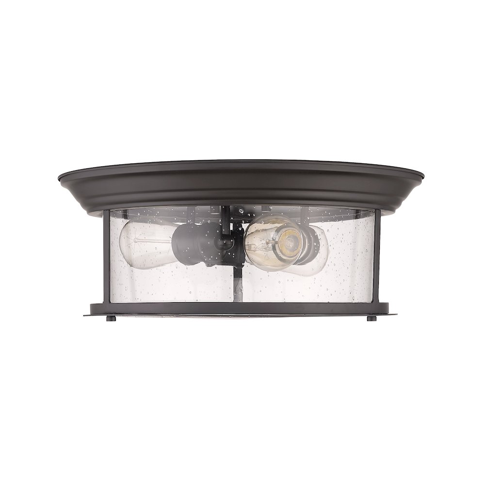 Z-Lite 3 Light Flush Mount. Picture 5