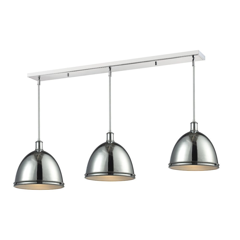 Z-Lite 3 Light Linear Chandelier. Picture 1