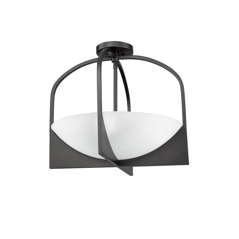 Z-Lite 4 Light Semi Flush Mount. Picture 5