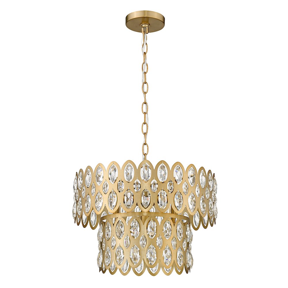 Z-Lite 5 Light Pendant. Picture 5