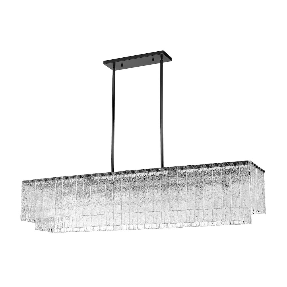 Z-Lite 7 Light Linear Chandelier. Picture 5
