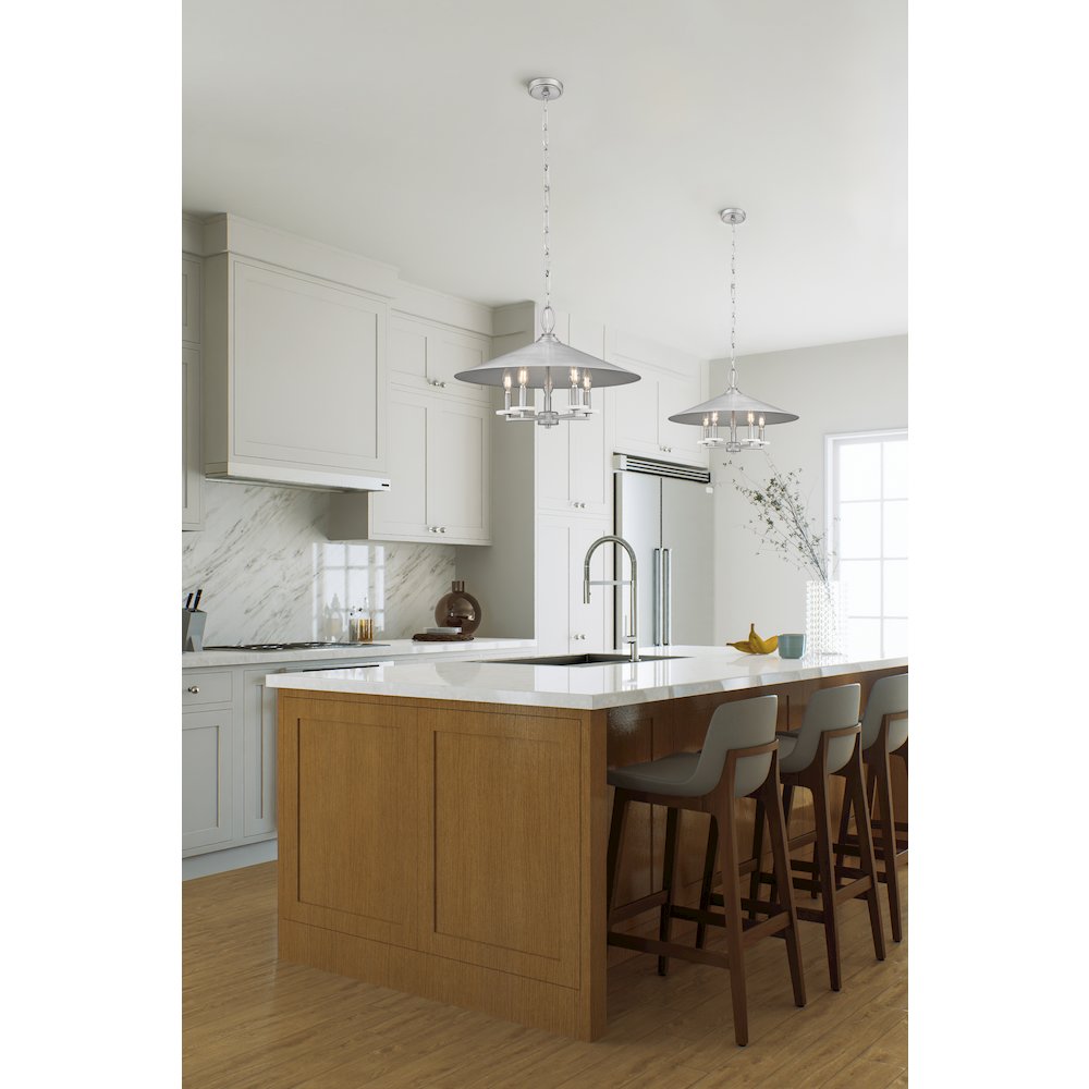 Z-Lite 5 Light Pendant. Picture 7