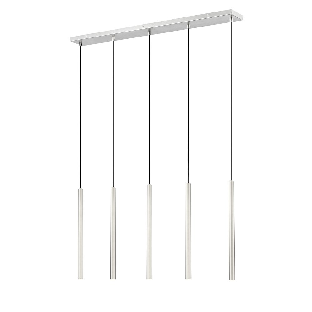 Z-Lite 5 Light Linear Chandelier. Picture 3
