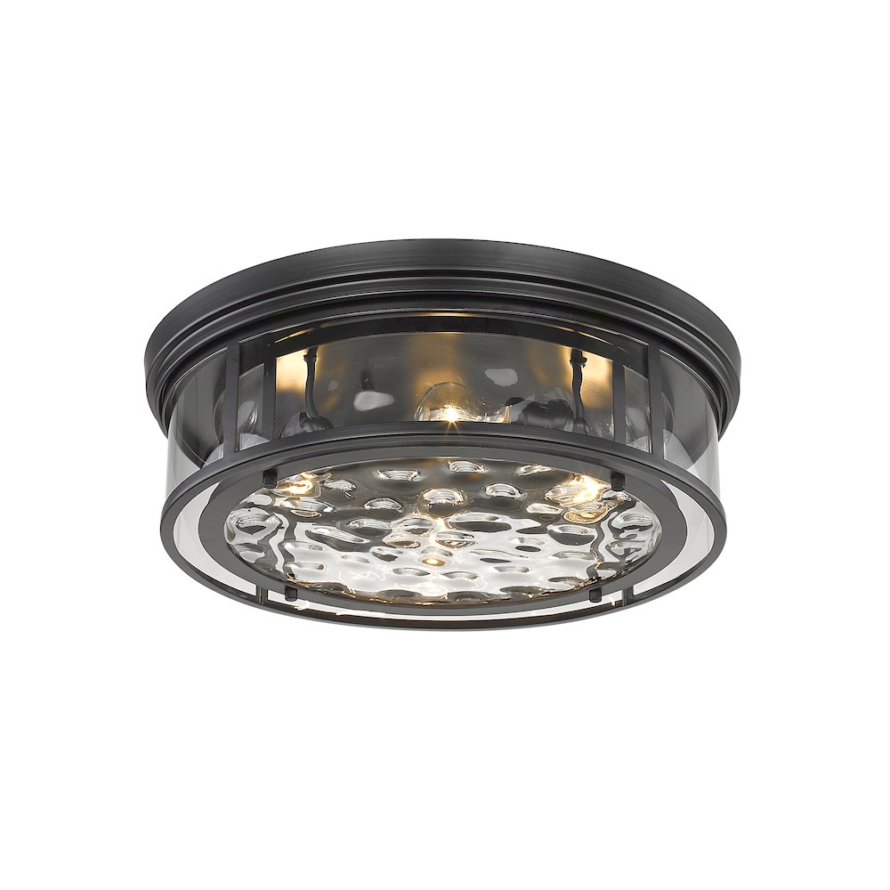 Z-Lite 4 Light Flush Mount. Picture 3