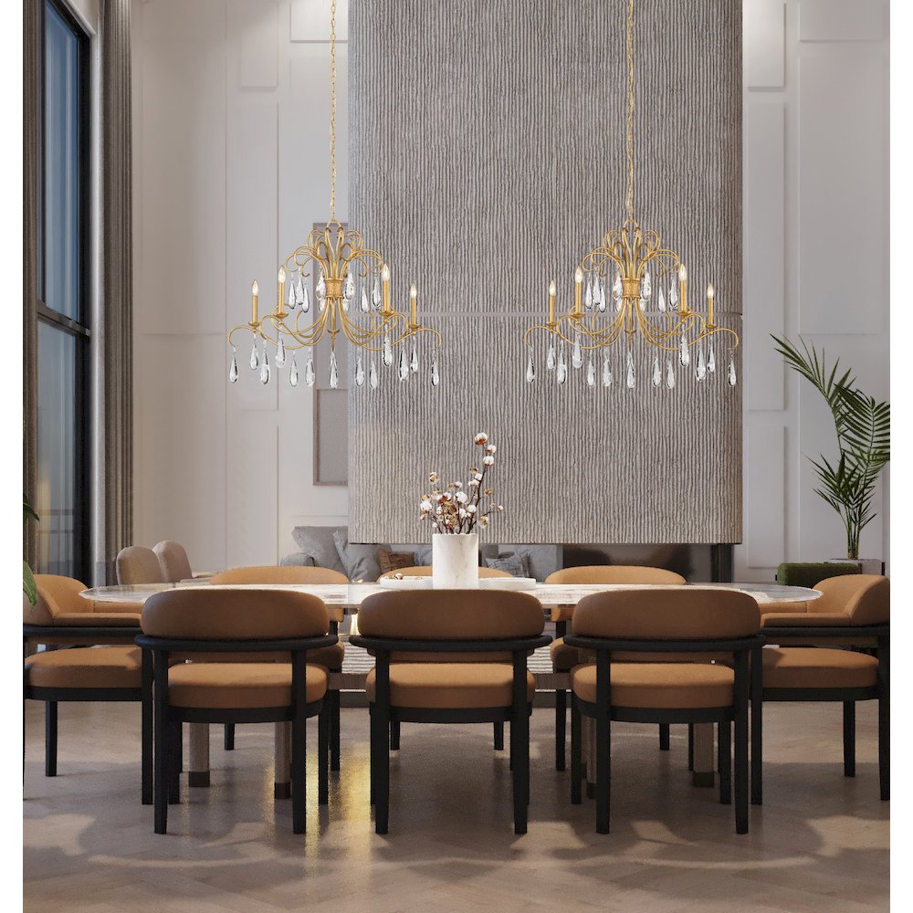 Z-Lite 5 Light Chandelier. Picture 6
