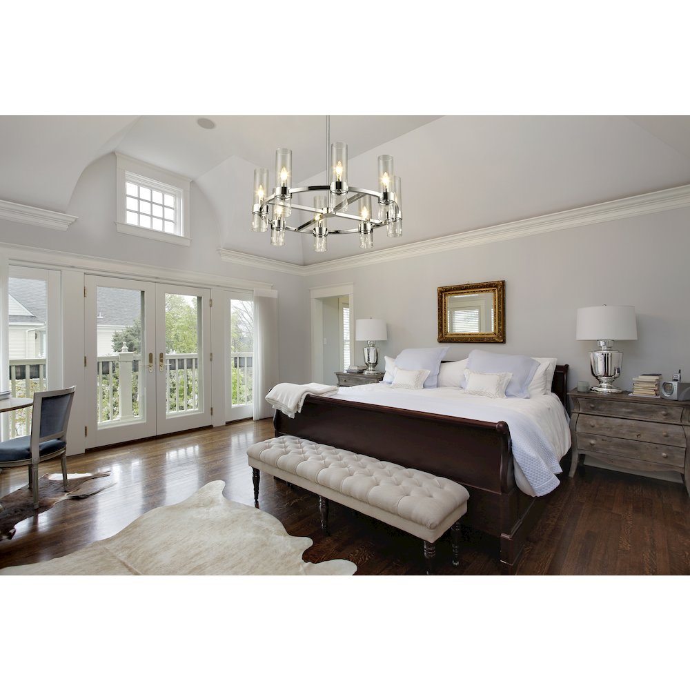 Z-Lite 8 Light Chandelier. Picture 7