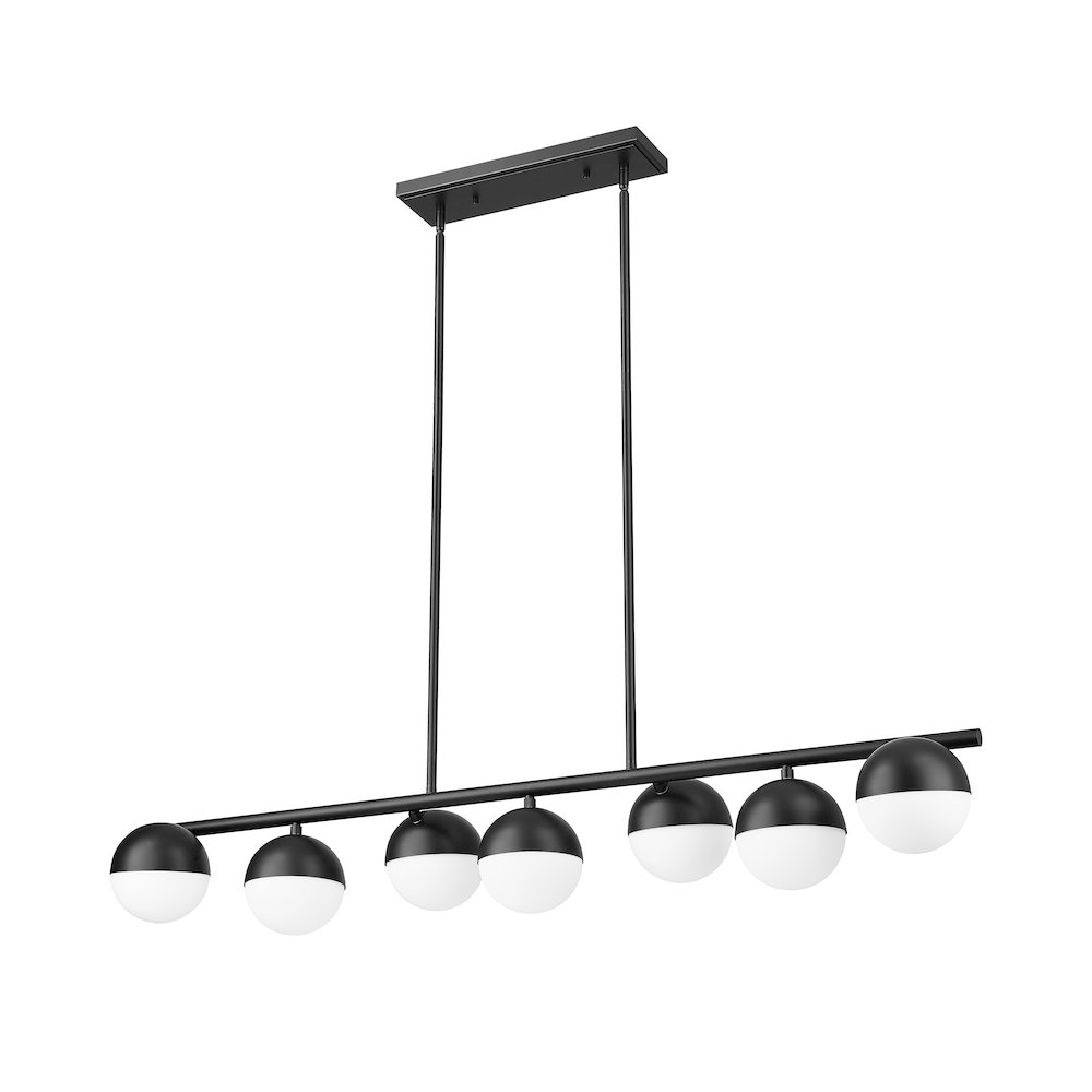 Z-Lite 7 Light Linear Chandelier. Picture 5