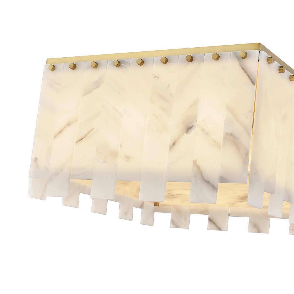 Z-Lite 9 Light Flush Mount. Picture 4