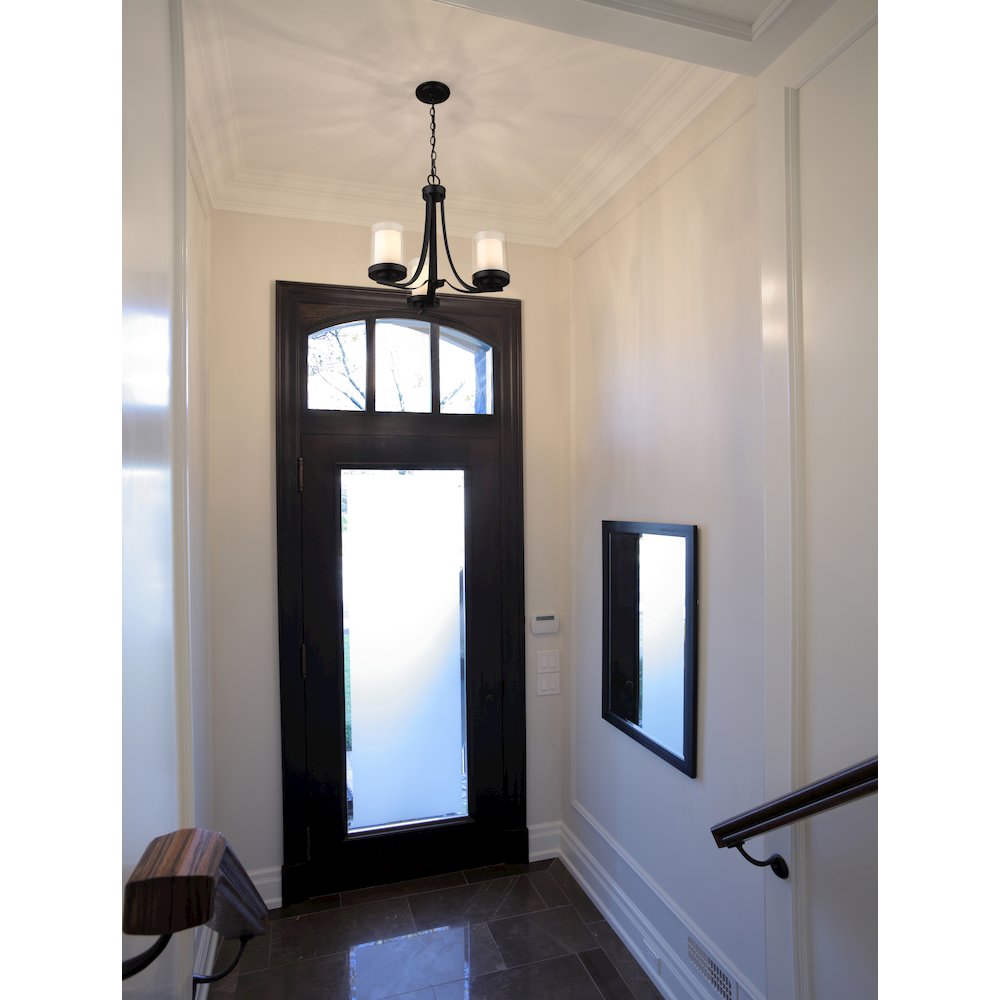 Z-Lite 3 Light Chandelier. Picture 6