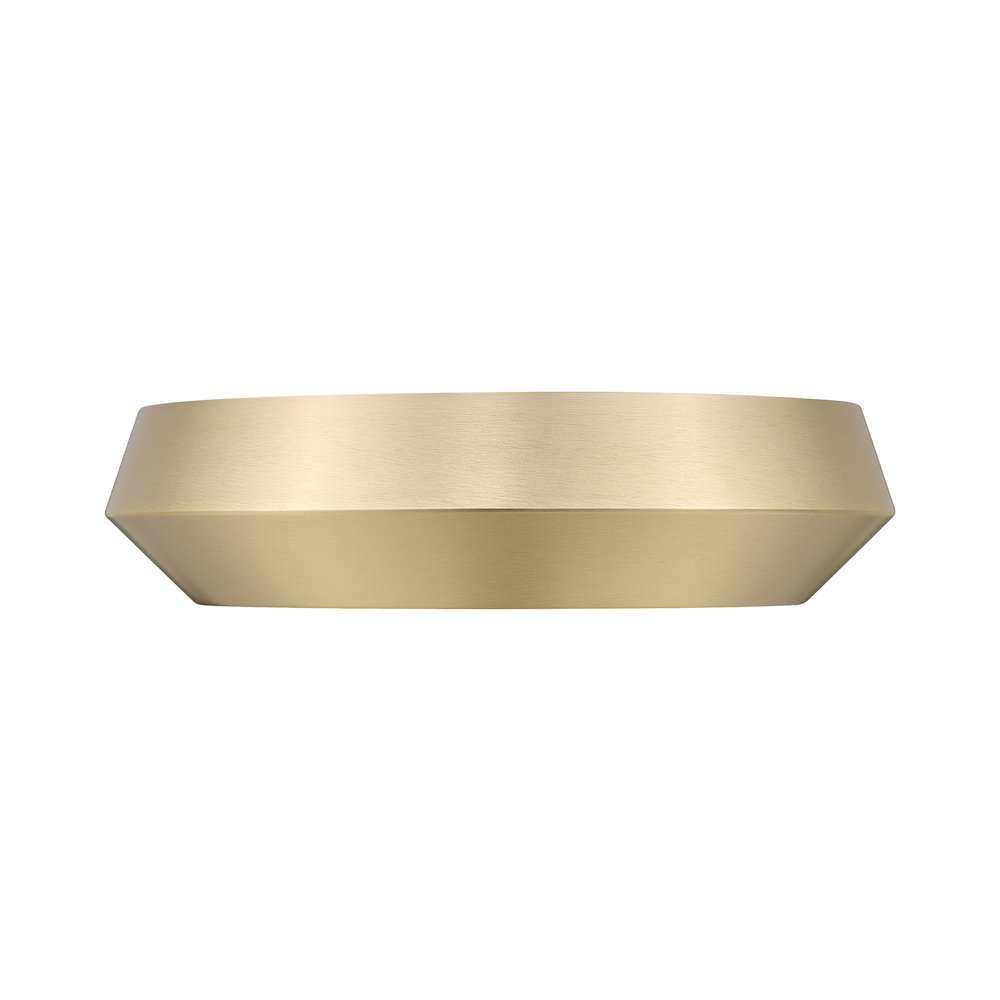 Z-Lite 1 Light Flush Mount, Modern Gold. Picture 2
