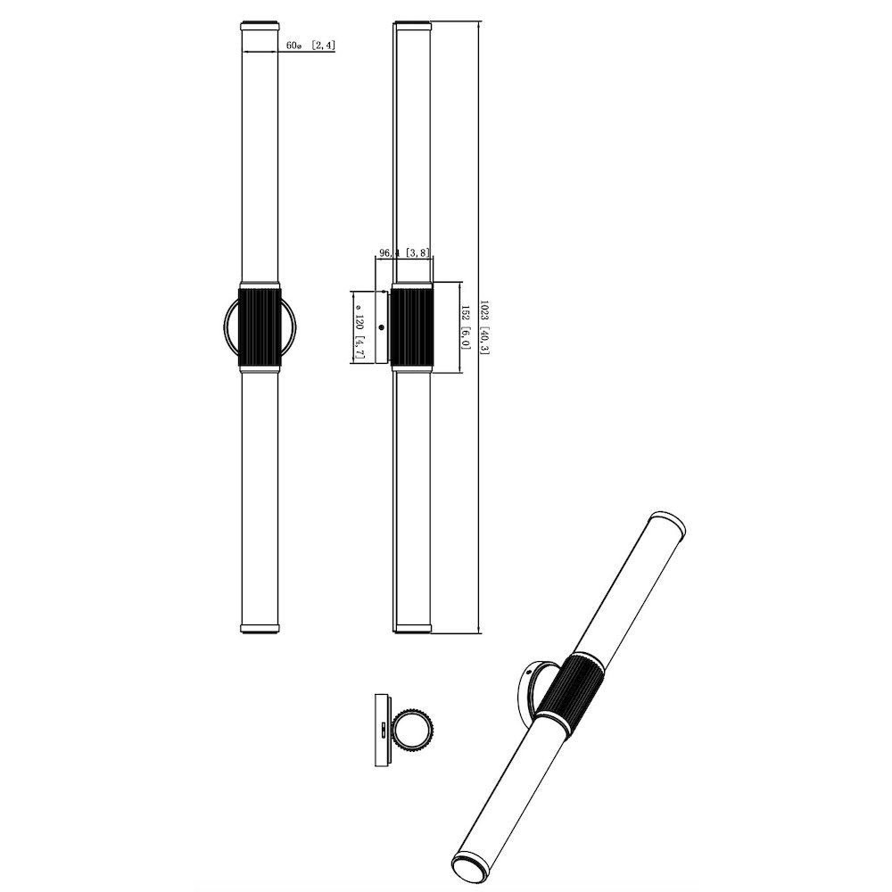 Z-Lite 1 Light Vanity. Picture 8