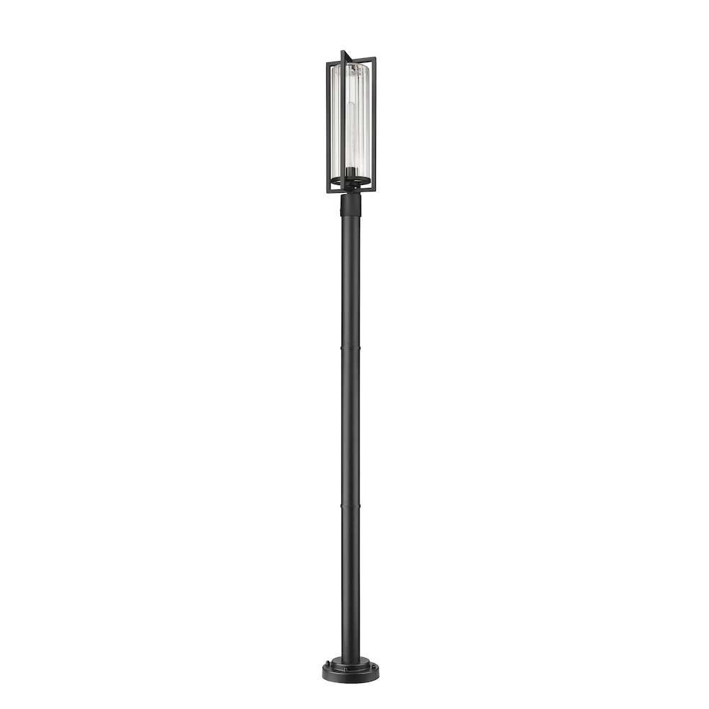 Z-Lite 1 Light Outdoor Post Mounted Fixture. Picture 5