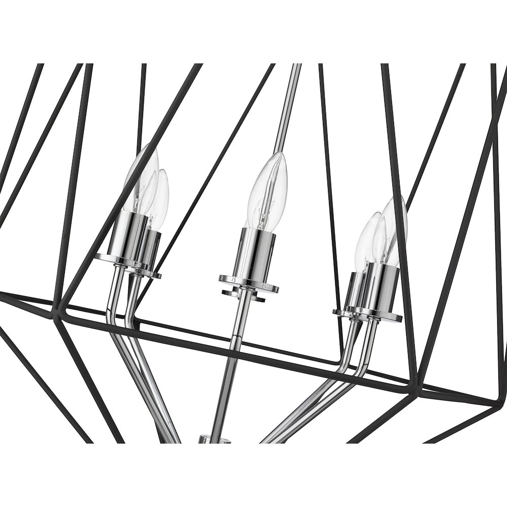 Z-Lite 6 Light Chandelier. Picture 4