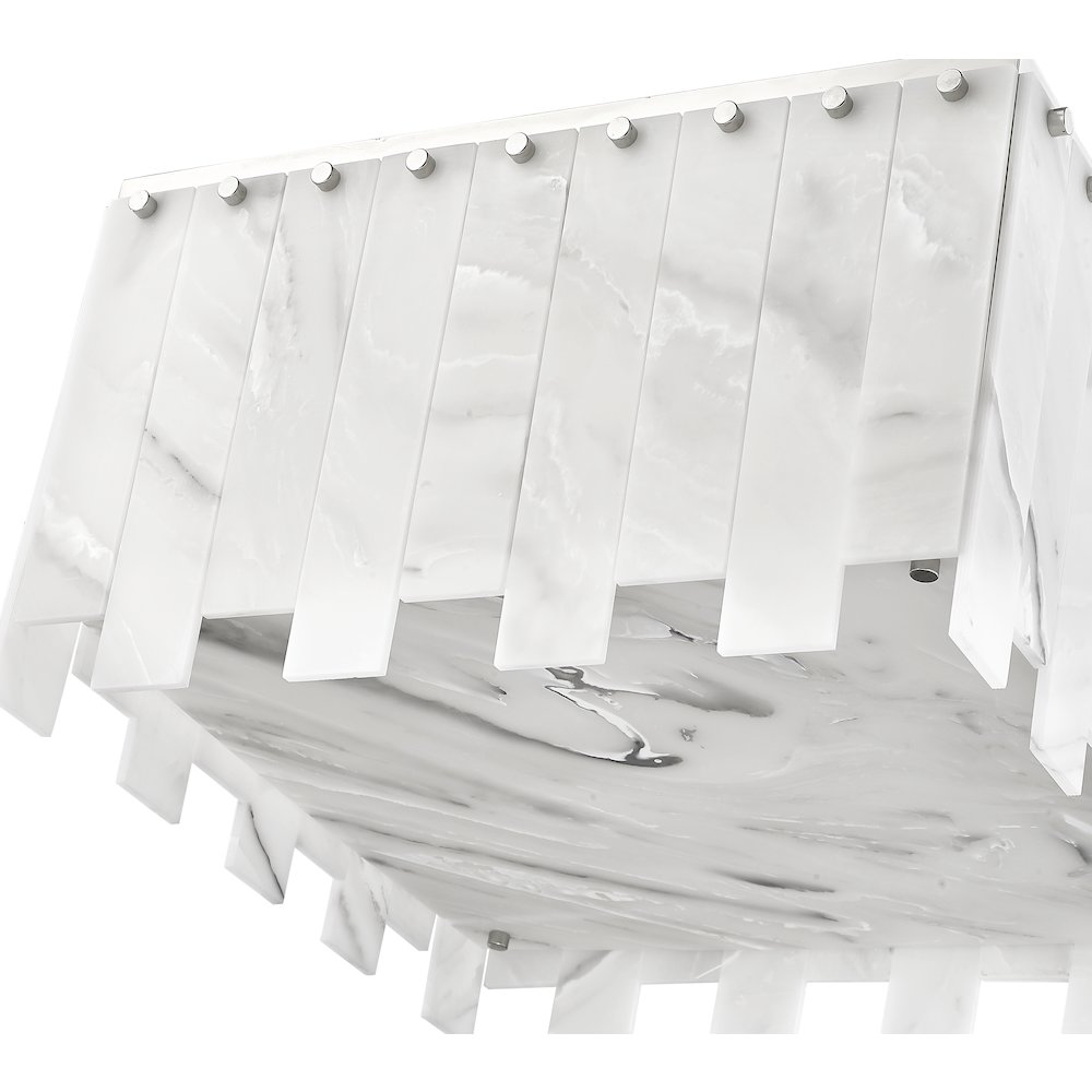 Z-Lite 9 Light Flush Mount. Picture 4