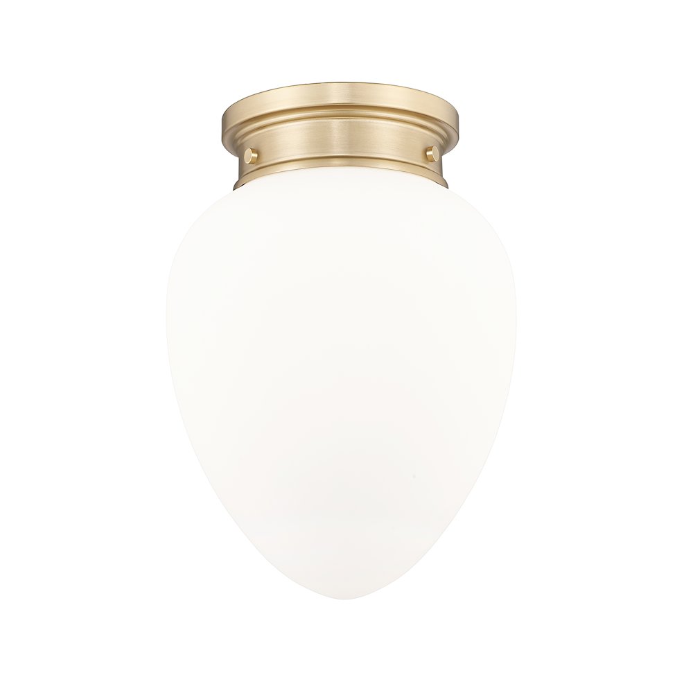 Z-Lite 1 Light Flush Mount. Picture 1