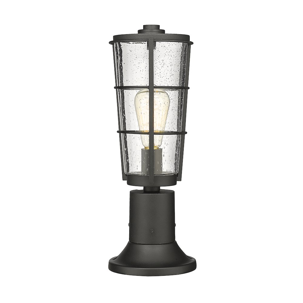Z-Lite 1 Light Outdoor Pier Mounted Fixture. Picture 1