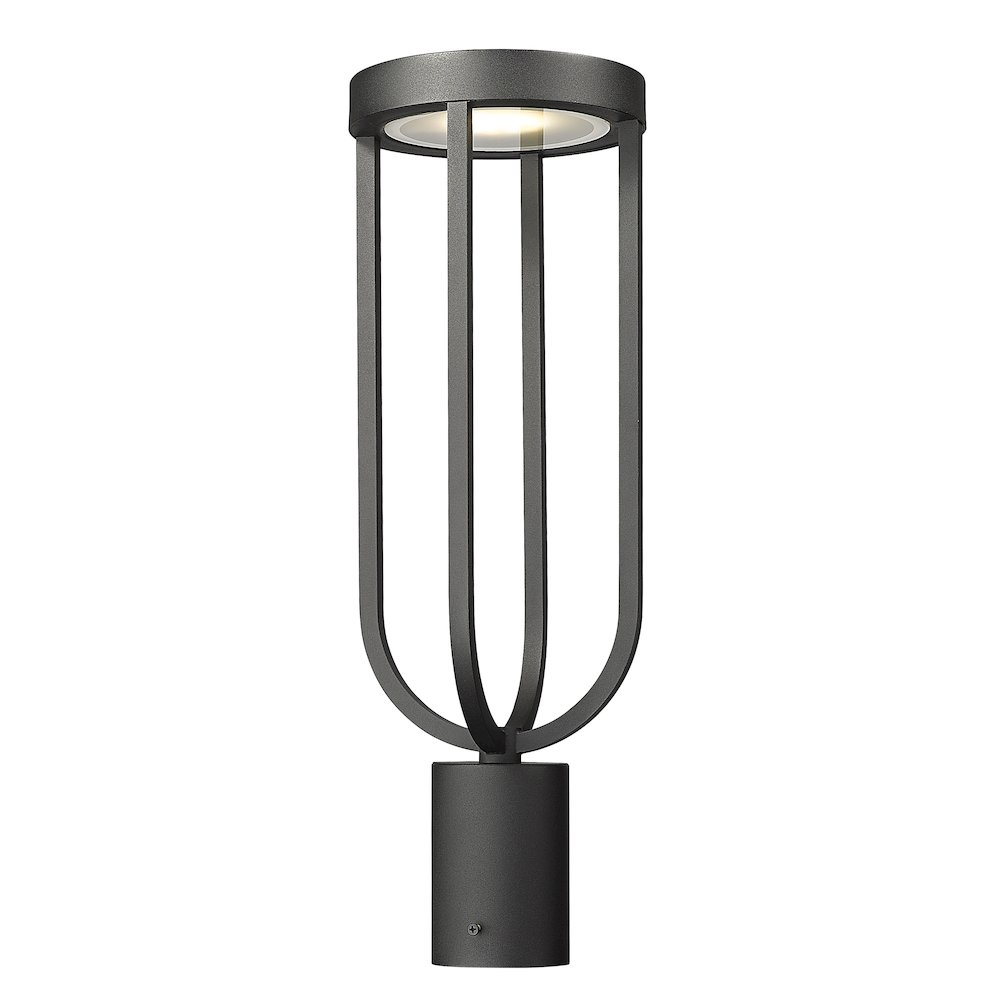 Z-Lite 1 Light Outdoor Post Mount Fixture. Picture 1