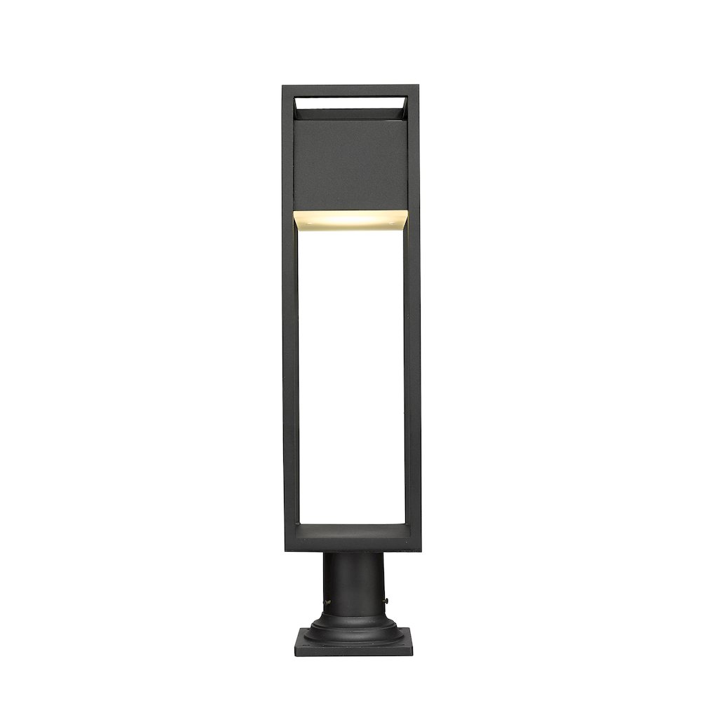 Z-Lite 1 Light Outdoor Pier Mounted Fixture. Picture 2