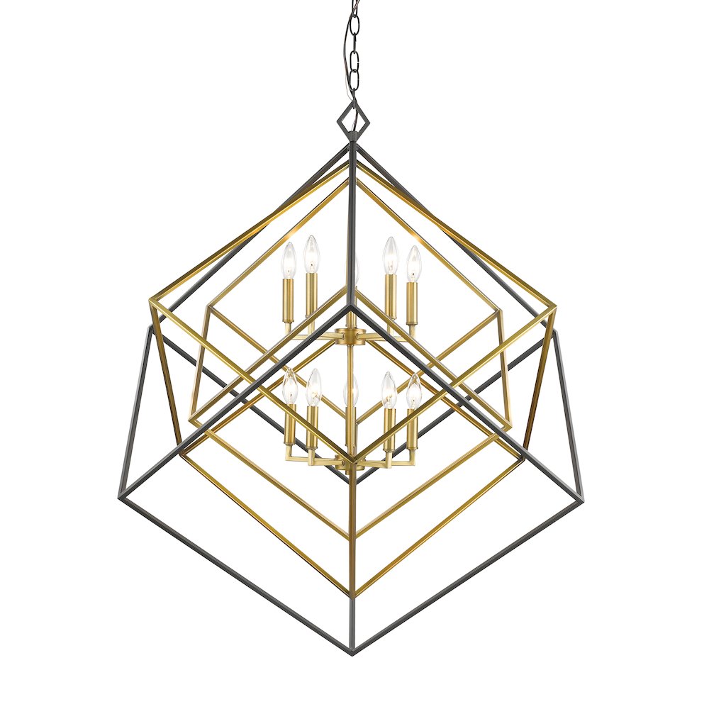 Z-Lite 10 Light Chandelier. Picture 1