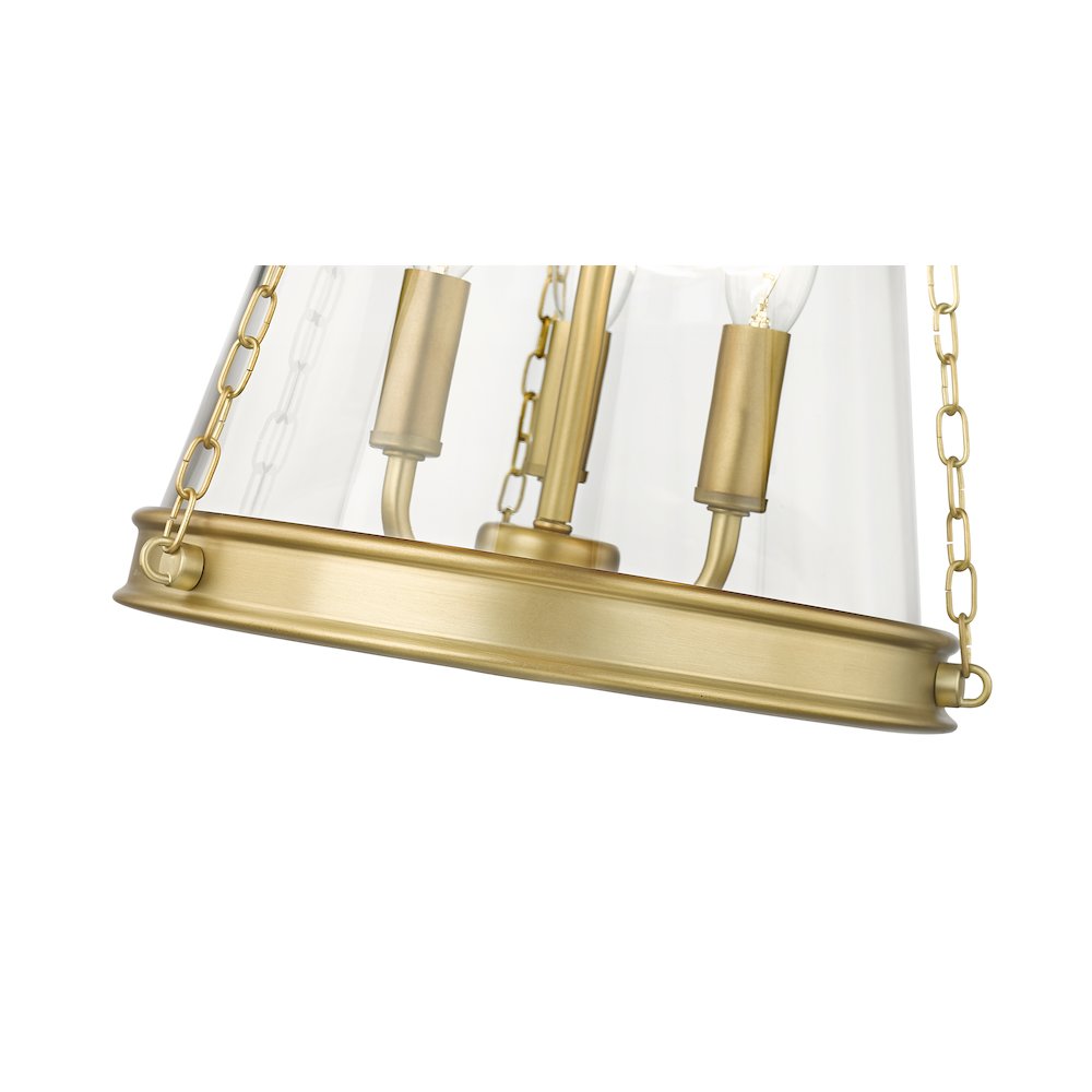 Z-Lite 3 Light Pendant. Picture 4