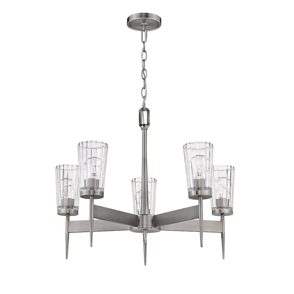 Z-Lite 5 Light Chandelier. Picture 5