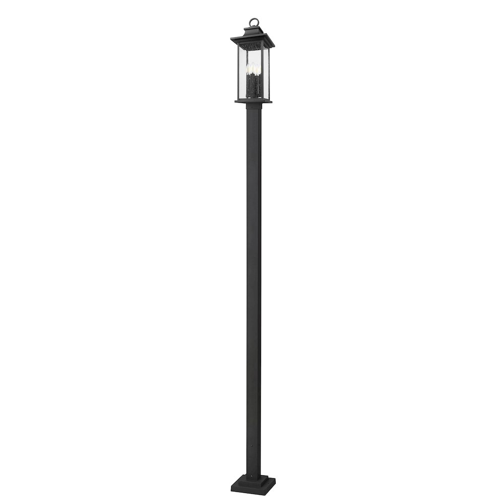 Z-Lite 4 Light Outdoor Post Mounted Fixture. Picture 5