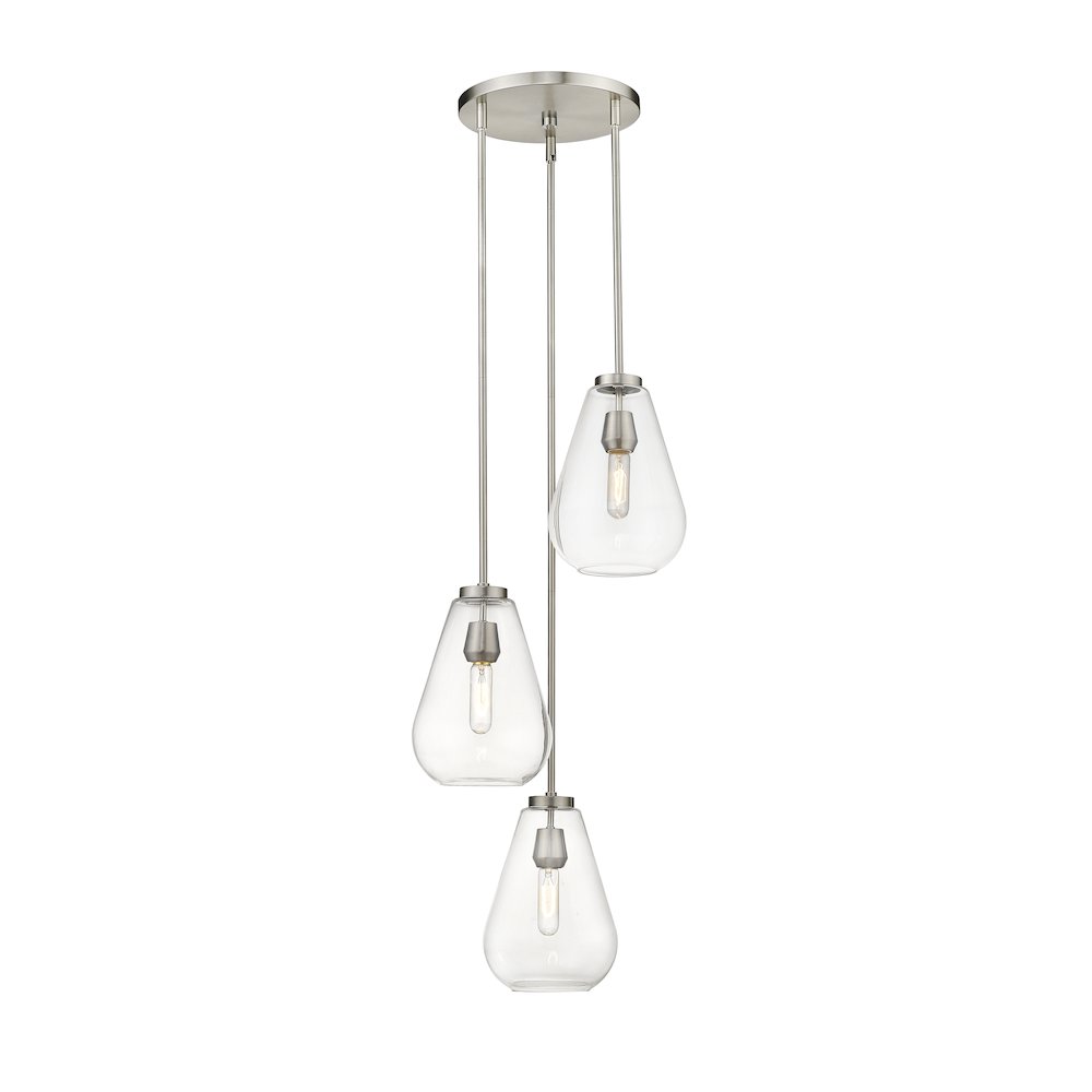 Z-Lite 3 Light Chandelier. Picture 2