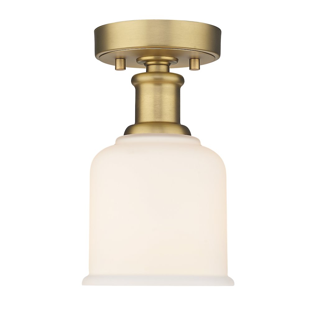 Z-Lite 1 Light Flush Mount. Picture 1