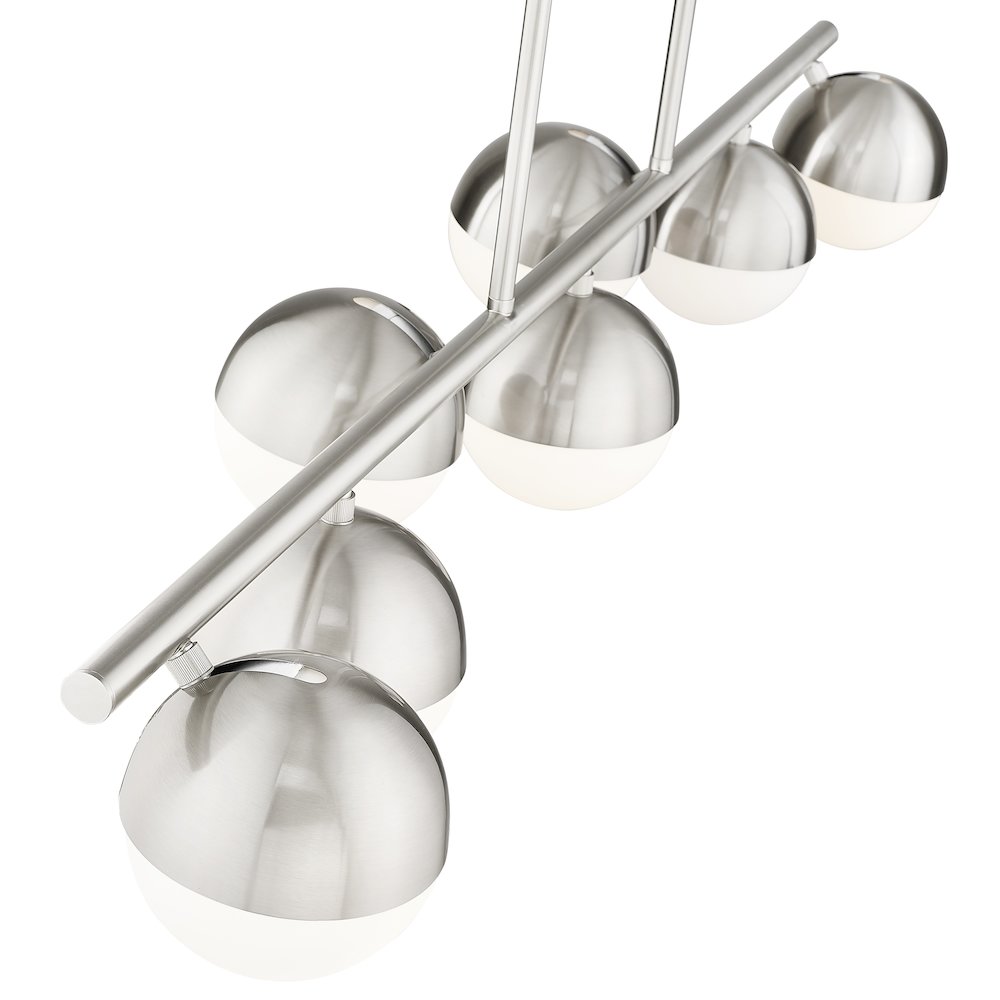 Z-Lite 7 Light Linear Chandelier. Picture 4