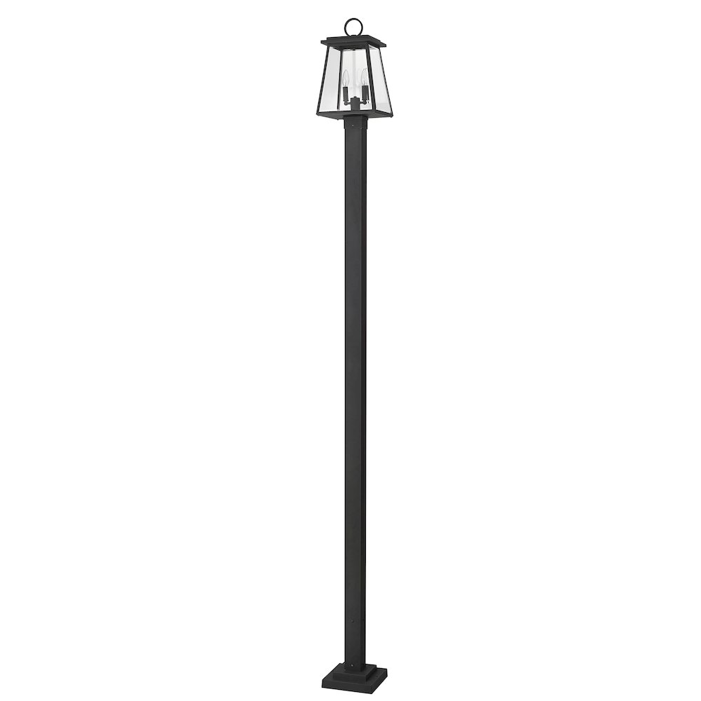 Z-Lite 2 Light Outdoor Post Mounted Fixture. Picture 5
