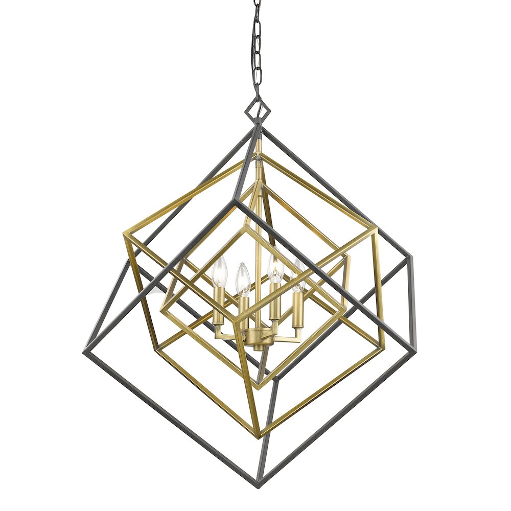 Z-Lite 4 Light Chandelier. Picture 3