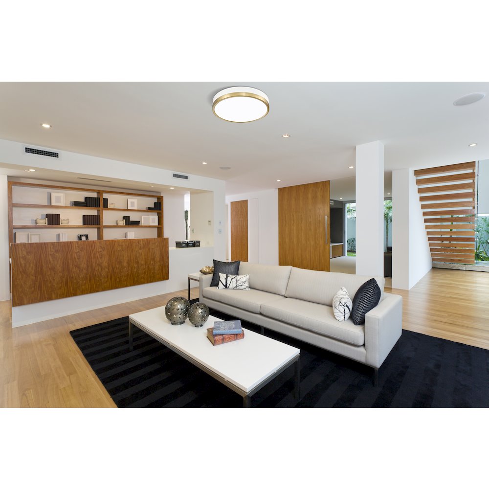 Z-Lite 1 Light Flush Mount. Picture 7